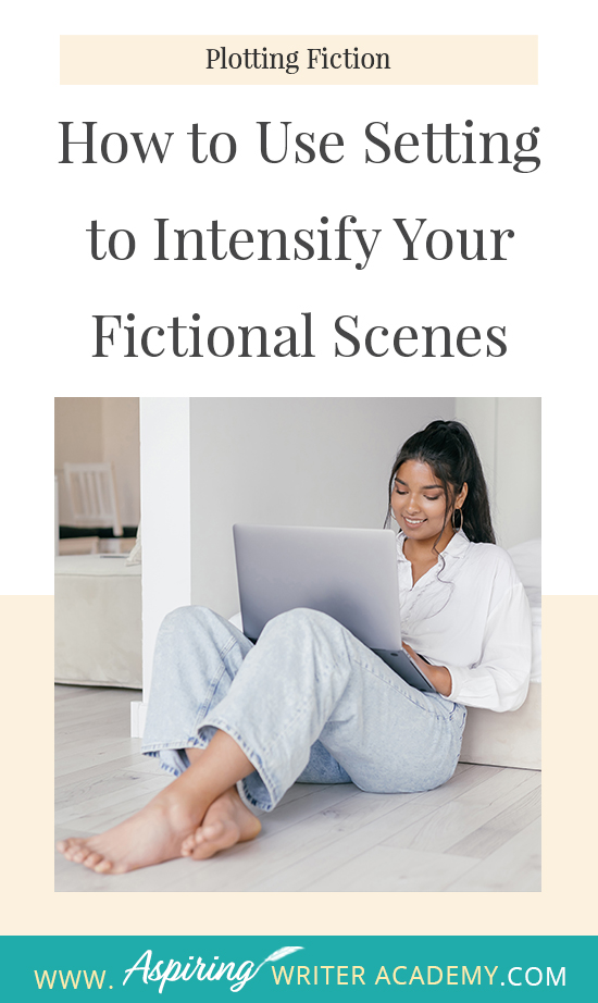 While it is important to focus on the characters and plot of your fictional story, how much attention do you give to the setting? Do you use the weather to depict mood a little too often? Are your scene details randomly inserted without any real purpose or meaning? In How to Use Setting to Intensify Your Fictional Scenes, we help you create unique settings that work on multiple levels to enhance the scene, reveal your character’s personality, and build intensity into each story conflict.