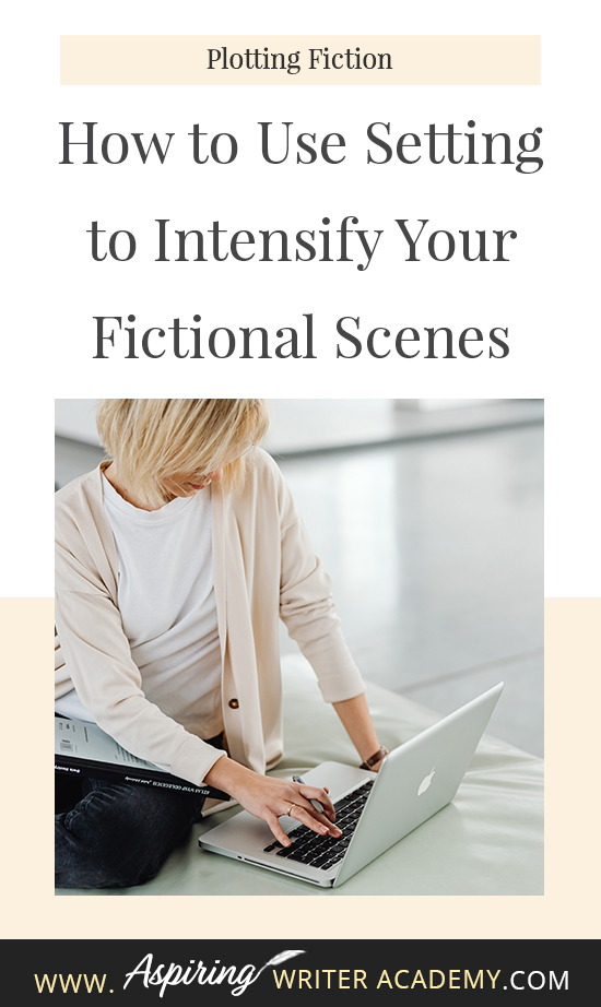 While it is important to focus on the characters and plot of your fictional story, how much attention do you give to the setting? Do you use the weather to depict mood a little too often? Are your scene details randomly inserted without any real purpose or meaning? In How to Use Setting to Intensify Your Fictional Scenes, we help you create unique settings that work on multiple levels to enhance the scene, reveal your character’s personality, and build intensity into each story conflict.