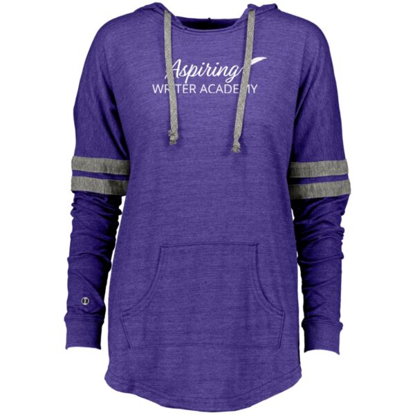 Aspiring Writer Academy 229390 Ladies Hooded Low Key Pullover