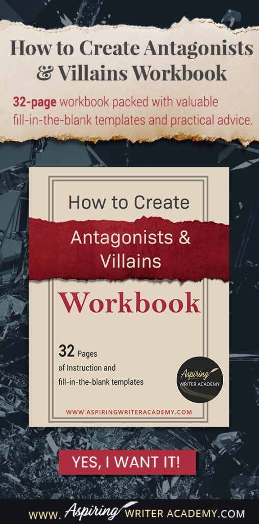 This 32-page instructional workbook is packed with valuable fill-in-the-blank templates and practical advice to help you create memorable and effective antagonists and villains. Whether you're a seasoned writer or just starting out, this workbook will take your writing to the next level.