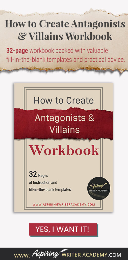 This 32-page instructional workbook is packed with valuable fill-in-the-blank templates and practical advice to help you create memorable and effective antagonists and villains. Whether you're a seasoned writer or just starting out, this workbook will take your writing to the next level.