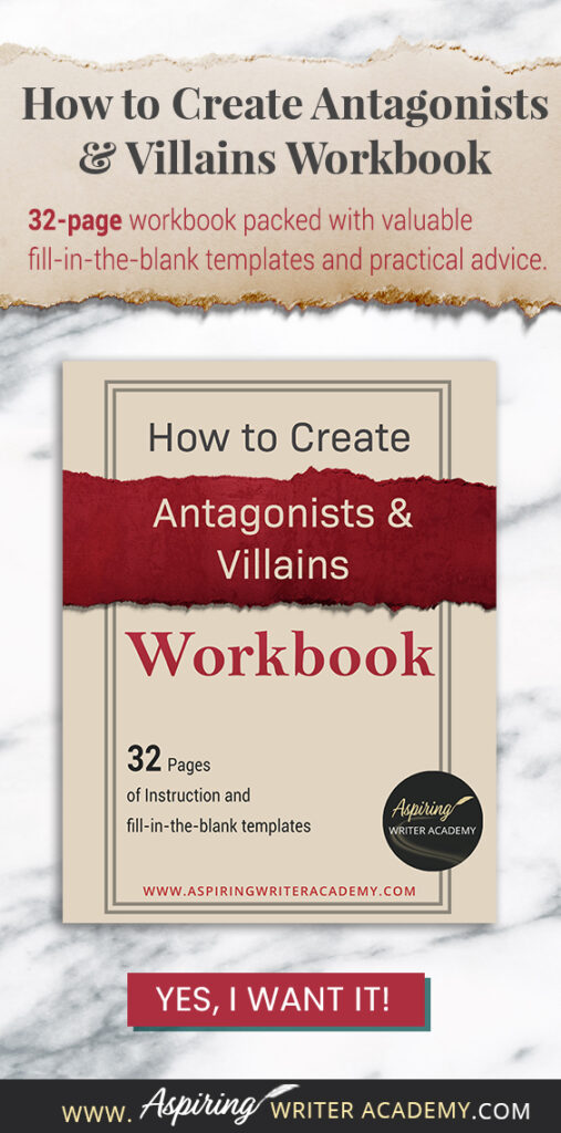 This 32-page instructional workbook is packed with valuable fill-in-the-blank templates and practical advice to help you create memorable and effective antagonists and villains. Whether you're a seasoned writer or just starting out, this workbook will take your writing to the next level.