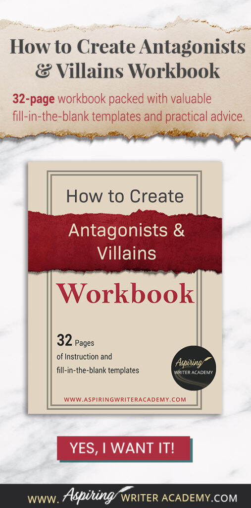 This 32-page instructional workbook is packed with valuable fill-in-the-blank templates and practical advice to help you create memorable and effective antagonists and villains. Whether you're a seasoned writer or just starting out, this workbook will take your writing to the next level.