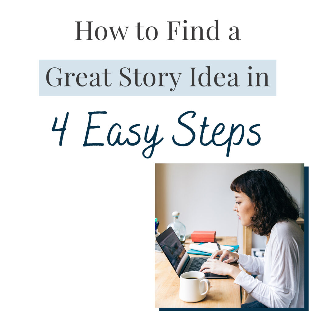 How do you come up with new story ideas for a fictional novel? Do you start with a situation or a character or with a concept, theme, or location? How do you know if you have a solid story idea? What information is needed to get started? In our post, How to Find a Great Story Idea in 4 Easy Steps, we lay out the four components that will help you create a working story idea that you can turn into a fictional novel.