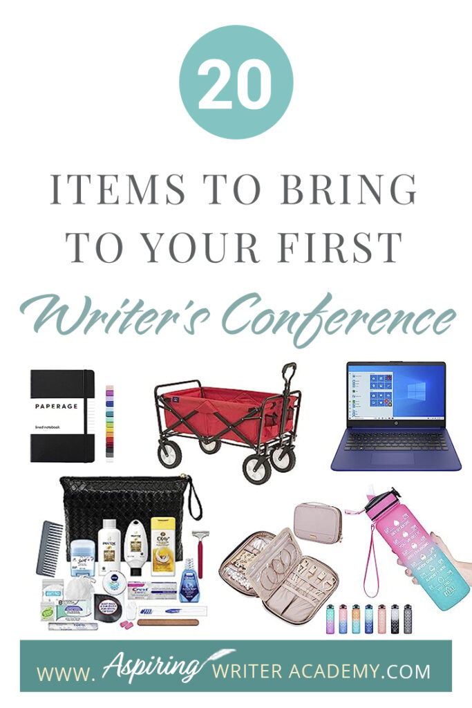 Attending a writer’s conference is one of the best things you can do to either launch or advance your writing career. But what should you bring? Do you need a notebook or a laptop? Do you need business cards? How should you dress? What if you are published and need to bring books for the conference book table? Which items are beneficial, and which should you leave at home? Our post, 20 Items to Bring to Your First Writer’s Conference, offers a valuable checklist to help put your mind at ease.