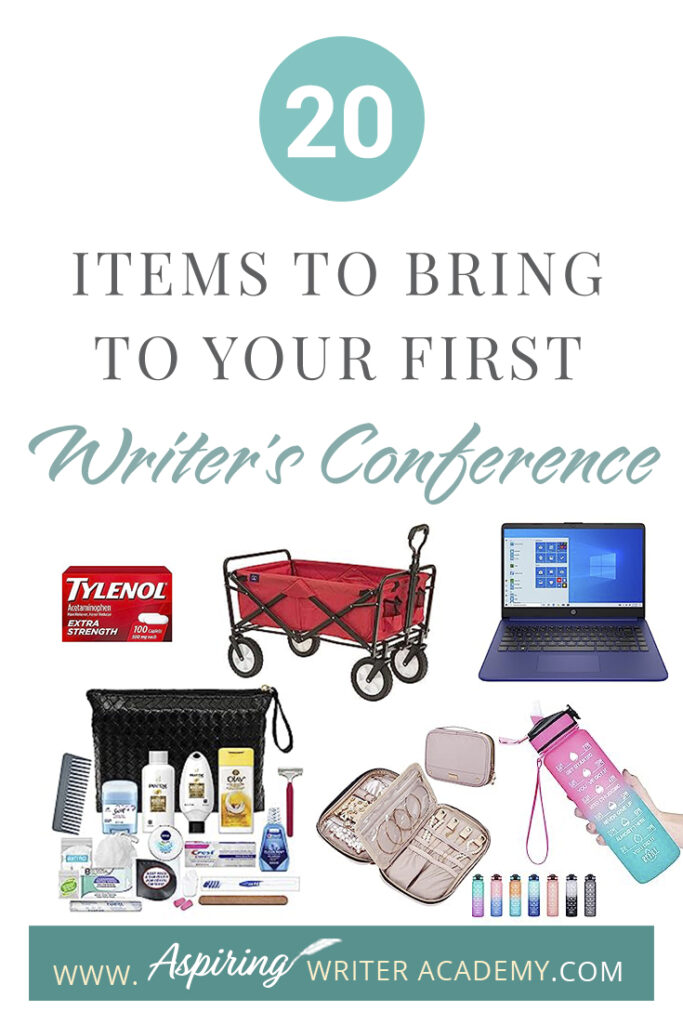 Attending a writer’s conference is one of the best things you can do to either launch or advance your writing career. But what should you bring? Do you need a notebook or a laptop? Do you need business cards? How should you dress? What if you are published and need to bring books for the conference book table? Which items are beneficial, and which should you leave at home? Our post, 20 Items to Bring to Your First Writer’s Conference, offers a valuable checklist to help put your mind at ease.