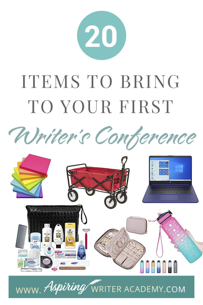 Attending a writer’s conference is one of the best things you can do to either launch or advance your writing career. But what should you bring? Do you need a notebook or a laptop? Do you need business cards? How should you dress? What if you are published and need to bring books for the conference book table? Which items are beneficial, and which should you leave at home? Our post, 20 Items to Bring to Your First Writer’s Conference, offers a valuable checklist to help put your mind at ease.