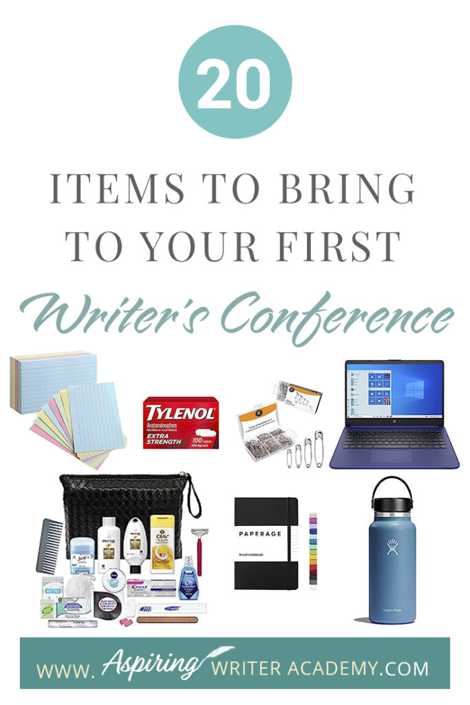 Attending a writer’s conference is one of the best things you can do to either launch or advance your writing career. But what should you bring? Do you need a notebook or a laptop? Do you need business cards? How should you dress? What if you are published and need to bring books for the conference book table? Which items are beneficial, and which should you leave at home? Our post, 20 Items to Bring to Your First Writer’s Conference, offers a valuable checklist to help put your mind at ease.