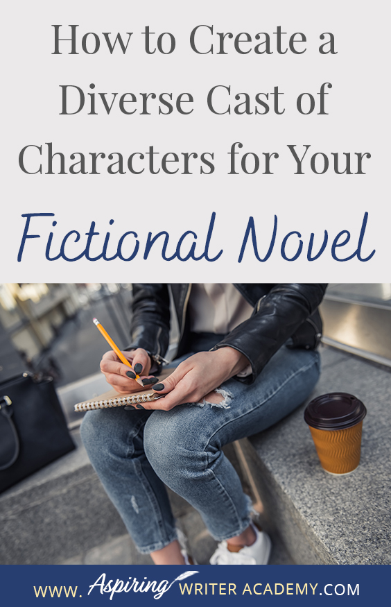 Have you read a book where all the characters sound the same and you have trouble remembering who is who? Without dialogue tags, would you know which fictional character is speaking? How can an author create characters that are unique? In our post, How to Create a Diverse Cast of Characters for Your Fictional Novel, we show you how to intentionally design characters who contrast with one another in various ways to create additional conflict and raise the tension in the plot.