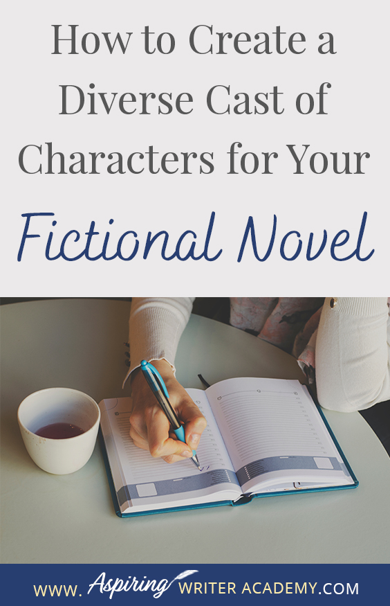 Have you read a book where all the characters sound the same and you have trouble remembering who is who? Without dialogue tags, would you know which fictional character is speaking? How can an author create characters that are unique? In our post, How to Create a Diverse Cast of Characters for Your Fictional Novel, we show you how to intentionally design characters who contrast with one another in various ways to create additional conflict and raise the tension in the plot.