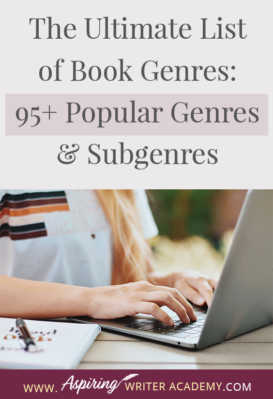 In this blog post The Ultimate List of Book Genres: 95+ Popular Genres & Subgenres we will cover the immense array of book genres and subgenres available. We hope that this post can assist you in choosing a genre that matches your writing style and can help you along in your writing journey. Our intention is to provide you with a comprehensive overview to aid you in finding the genre that resonates with your unique writing style.