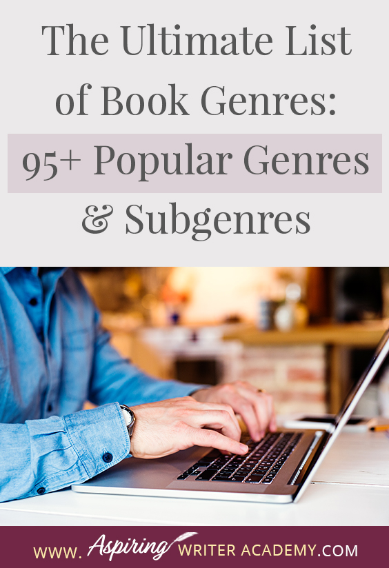 In this blog post The Ultimate List of Book Genres: 95+ Popular Genres & Subgenres we will cover the immense array of book genres and subgenres available. We hope that this post can assist you in choosing a genre that matches your writing style and can help you along in your writing journey. Our intention is to provide you with a comprehensive overview to aid you in finding the genre that resonates with your unique writing style.