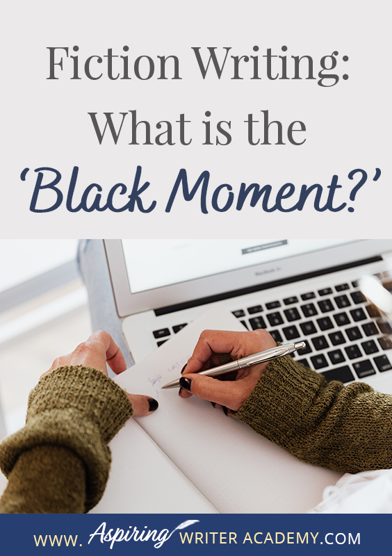 The ‘Black Moment’ is a major turning point in a fictional story where the main characters lose hope. They have struggled to achieve a specific goal and at this dark, bleak moment something happens, either triggered by the opposition or by their own weaknesses that cause them to believe they’ve failed and ‘all is lost.’ In Fiction Writing: What is the ‘Black Moment?’ we give you tips and illustrative examples to help you create a fabulous Black Moment scene of your own.