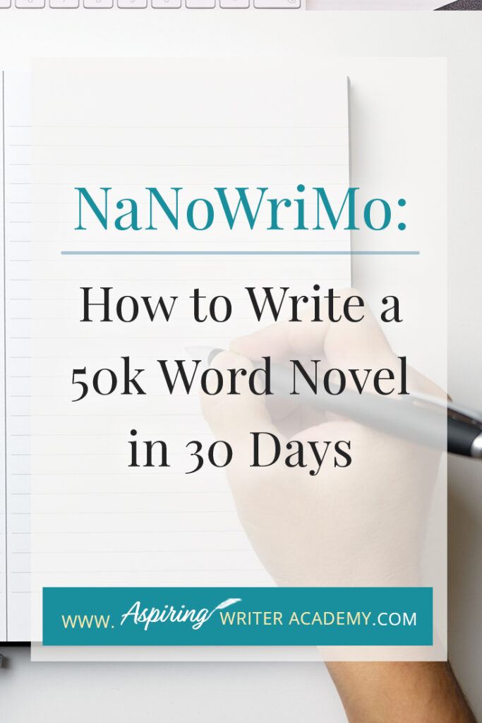 November is National Novel Writing Month, a time when thousands of writers around the world will attempt to write a 50,000-word novel in 30 days. You can sign up for the free challenge at https://nanowrimo.org/ and use their digital graphs and charts to track your progress and keep you accountable each day. But how can you write a novel so quickly? In our post, NaNoWriMo: How to Write a 50k Word Novel in 30 Days, we give you a list of helpful tips to keep you on target and finish a winner!