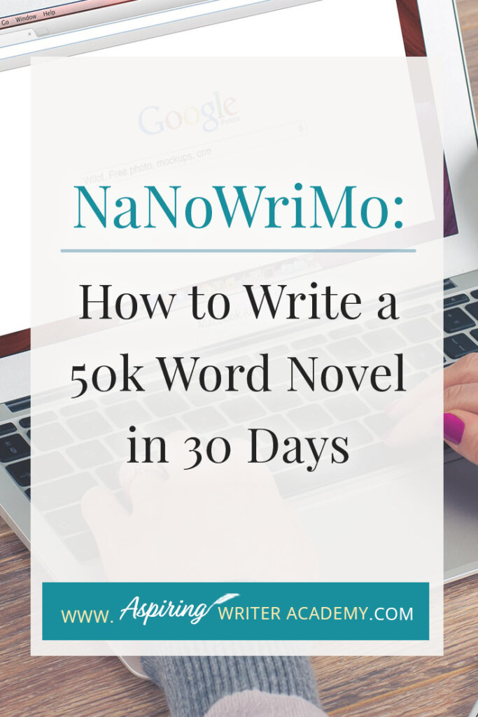 November is National Novel Writing Month, a time when thousands of writers around the world will attempt to write a 50,000-word novel in 30 days. You can sign up for the free challenge at https://nanowrimo.org/ and use their digital graphs and charts to track your progress and keep you accountable each day. But how can you write a novel so quickly? In our post, NaNoWriMo: How to Write a 50k Word Novel in 30 Days, we give you a list of helpful tips to keep you on target and finish a winner!