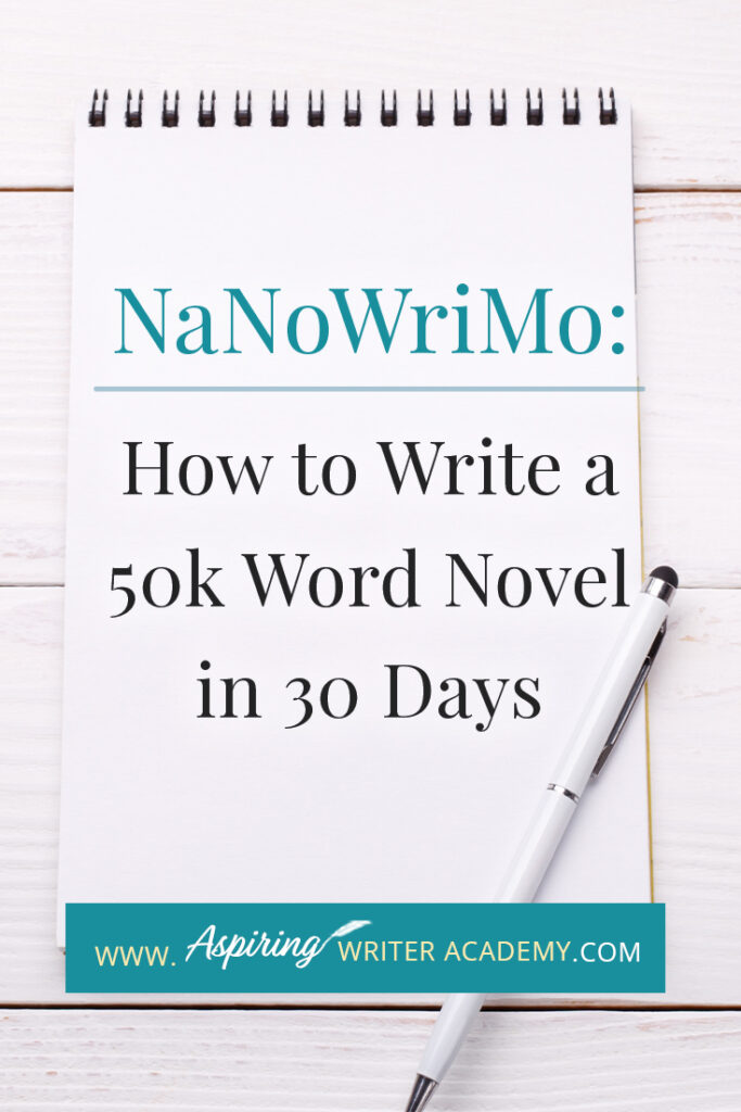 November is National Novel Writing Month, a time when thousands of writers around the world will attempt to write a 50,000-word novel in 30 days. You can sign up for the free challenge at https://nanowrimo.org/ and use their digital graphs and charts to track your progress and keep you accountable each day. But how can you write a novel so quickly? In our post, NaNoWriMo: How to Write a 50k Word Novel in 30 Days, we give you a list of helpful tips to keep you on target and finish a winner!