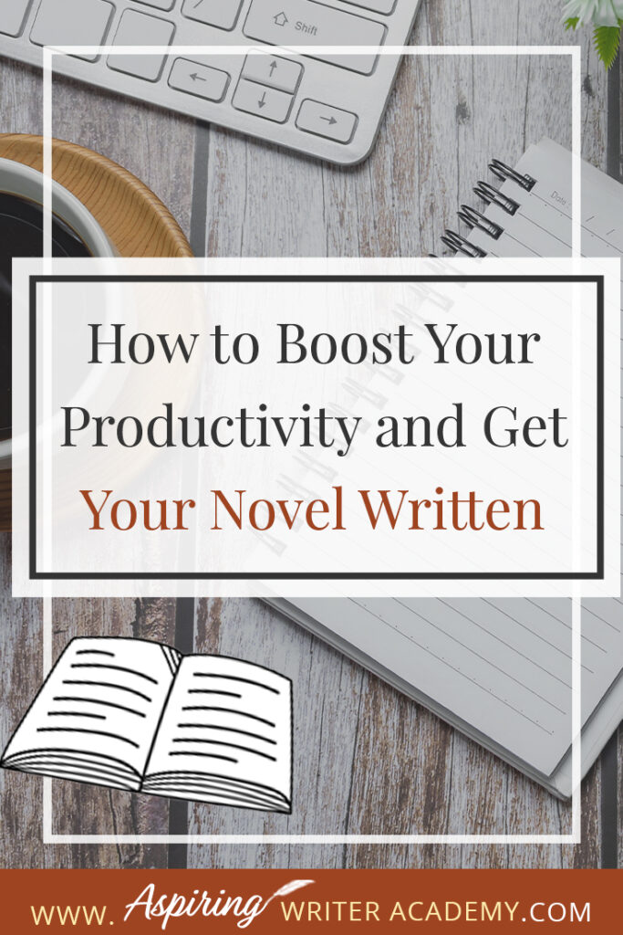 Do you have trouble finding time to write? Or do you wish you could increase your daily wordcount but find personal obligations and the other things on your to-do list keep getting in the way? Do you procrastinate? Do you find yourself eager to get your pages written then get derailed by interruptions? In our post, How to Boost Your Productivity and Get Your Novel Written, we give you tips and advice to set up the right habits that will allow you to focus, take back your time, and write.