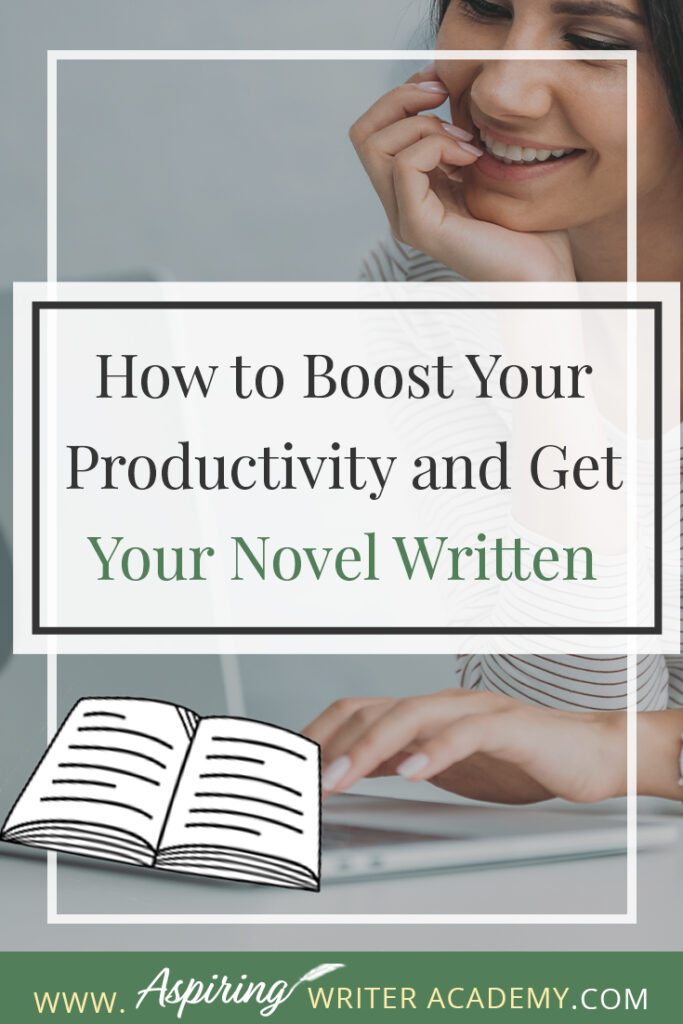 Do you have trouble finding time to write? Or do you wish you could increase your daily wordcount but find personal obligations and the other things on your to-do list keep getting in the way? Do you procrastinate? Do you find yourself eager to get your pages written then get derailed by interruptions? In our post, How to Boost Your Productivity and Get Your Novel Written, we give you tips and advice to set up the right habits that will allow you to focus, take back your time, and write.