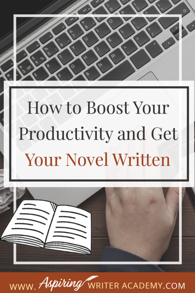 Do you have trouble finding time to write? Or do you wish you could increase your daily wordcount but find personal obligations and the other things on your to-do list keep getting in the way? Do you procrastinate? Do you find yourself eager to get your pages written then get derailed by interruptions? In our post, How to Boost Your Productivity and Get Your Novel Written, we give you tips and advice to set up the right habits that will allow you to focus, take back your time, and write.