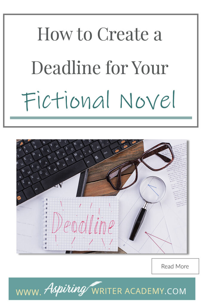 The difference between a goal and a dream is that a goal has a deadline, a targeted finish date. Is it your goal to write and finish a book? Do you have an action plan? Or does the whole process feel overwhelming? Even if you do not have a book contract you should aim for a date of completion to help keep you on track. In our post, How to Create a Deadline for Your Fictional Novel, we show you how to calculate your finish date and set up milestones to mark your progress toward a finished book.