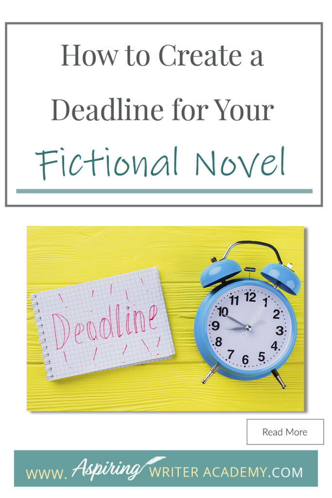 The difference between a goal and a dream is that a goal has a deadline, a targeted finish date. Is it your goal to write and finish a book? Do you have an action plan? Or does the whole process feel overwhelming? Even if you do not have a book contract you should aim for a date of completion to help keep you on track. In our post, How to Create a Deadline for Your Fictional Novel, we show you how to calculate your finish date and set up milestones to mark your progress toward a finished book.