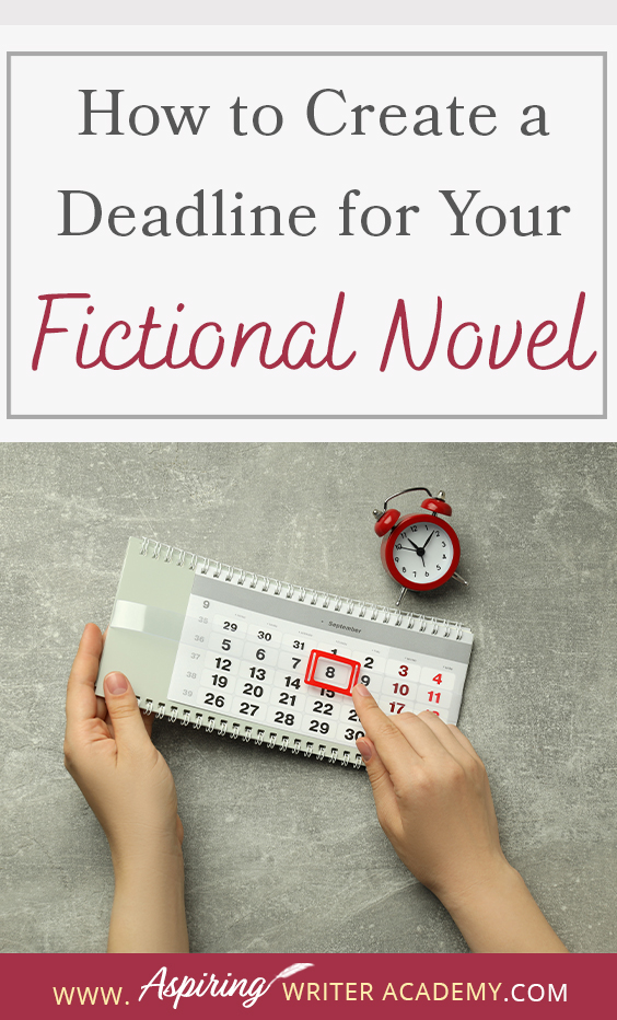 The difference between a goal and a dream is that a goal has a deadline, a targeted finish date. Is it your goal to write and finish a book? Do you have an action plan? Or does the whole process feel overwhelming? Even if you do not have a book contract you should aim for a date of completion to help keep you on track. In our post, How to Create a Deadline for Your Fictional Novel, we show you how to calculate your finish date and set up milestones to mark your progress toward a finished book.