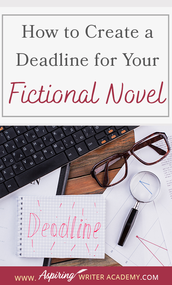 The difference between a goal and a dream is that a goal has a deadline, a targeted finish date. Is it your goal to write and finish a book? Do you have an action plan? Or does the whole process feel overwhelming? Even if you do not have a book contract you should aim for a date of completion to help keep you on track. In our post, How to Create a Deadline for Your Fictional Novel, we show you how to calculate your finish date and set up milestones to mark your progress toward a finished book.