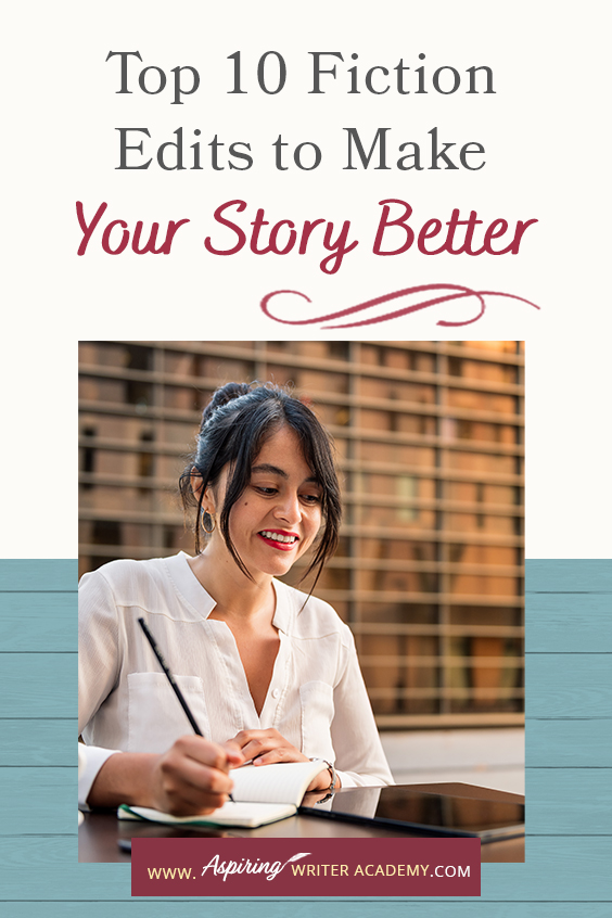 Enhance your storytelling skills with our newest blog post! 'Top 10 Fiction Edits to Make Your Story Better' provides a comprehensive checklist for writers seeking to improve their manuscripts. From character development to plot structure, these editing tips cover essential elements for creating compelling fiction. Click to learn more! #WritingCommunity #FictionEditing #StoryCrafting