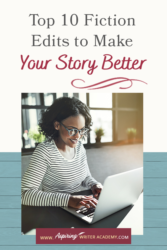 Enhance your storytelling skills with our newest blog post! 'Top 10 Fiction Edits to Make Your Story Better' provides a comprehensive checklist for writers seeking to improve their manuscripts. From character development to plot structure, these editing tips cover essential elements for creating compelling fiction. Click to learn more! #WritingCommunity #FictionEditing #StoryCrafting