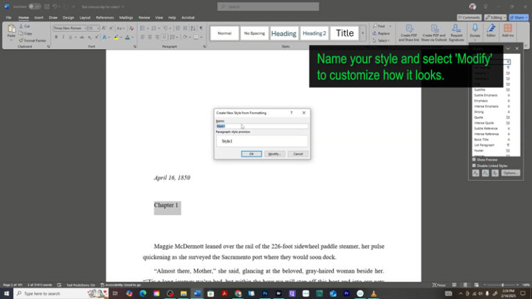 How to Format Your Ebook in Microsoft Word for Amazon KDP (Step-by-Step ...