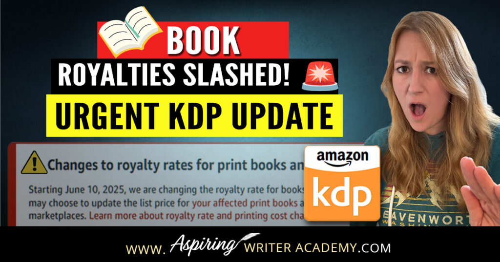 🚨 Amazon KDP Just Changed Royalties for Authors — and Fiction Writers Could Be Hit the Hardest! If you self-publish through Kindle Direct Publishing, you need to read this update. Learn what’s changing, how it affects print book profits, and what publishing alternatives are available (like IngramSpark, Barnes & Noble Press, BookVault, and more). Don’t let this change catch you off guard! 📚✍️ #SelfPublishingTips #AmazonKDP #IndieAuthor #WritersOnPinterest #BookMarketing #IngramSpark