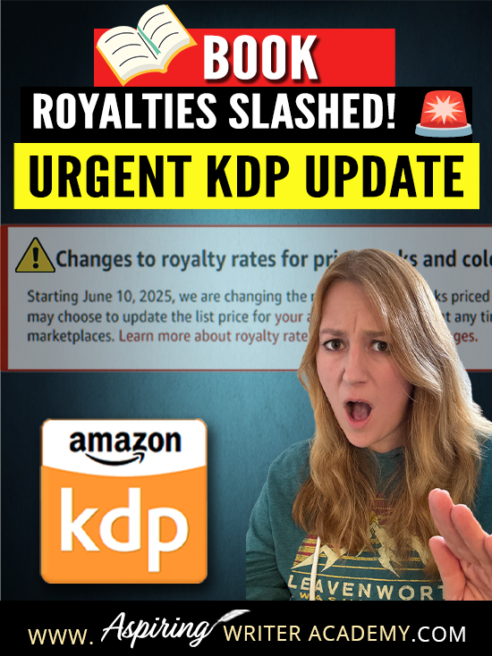 🚨 Amazon KDP Just Changed Royalties for Authors — and Fiction Writers Could Be Hit the Hardest! If you self-publish through Kindle Direct Publishing, you need to read this update. Learn what’s changing, how it affects print book profits, and what publishing alternatives are available (like IngramSpark, Barnes & Noble Press, BookVault, and more). Don’t let this change catch you off guard! 📚✍️ #SelfPublishingTips #AmazonKDP #IndieAuthor #WritersOnPinterest #BookMarketing #IngramSpark