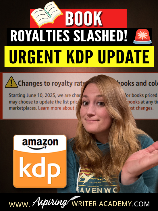 🚨 Amazon KDP Just Changed Royalties for Authors — and Fiction Writers Could Be Hit the Hardest! If you self-publish through Kindle Direct Publishing, you need to read this update. Learn what’s changing, how it affects print book profits, and what publishing alternatives are available (like IngramSpark, Barnes & Noble Press, BookVault, and more). Don’t let this change catch you off guard! 📚✍️ #SelfPublishingTips #AmazonKDP #IndieAuthor #WritersOnPinterest #BookMarketing #IngramSpark