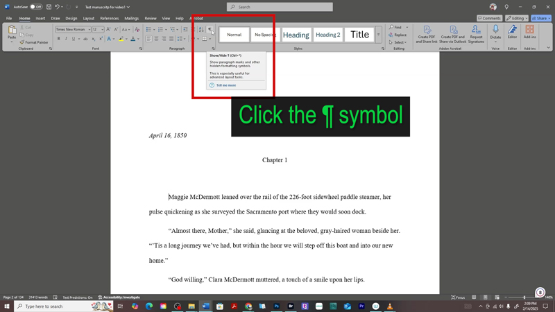 Formatting your ebook for Amazon KDP? This step-by-step tutorial shows how to style your manuscript in Word with proper indents, spacing, and fonts. Avoid formatting mistakes and make your book look polished and professional! #KDP #SelfPublishing #eBookTips