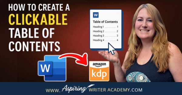 How to Create a Clickable Table of Contents in Microsoft Word for Self ...