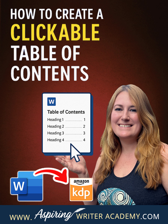 📚 Self-publishing an eBook on Amazon KDP? A clickable Table of Contents is a must-have! It improves navigation, boosts your book’s professionalism, and meets KDP formatting standards. In this step-by-step guide, I’ll show you exactly how to create a clickable TOC in Microsoft Word—no tech skills needed. Learn how to format headings, insert your TOC, and update it as you edit. Make your book shine! ✨