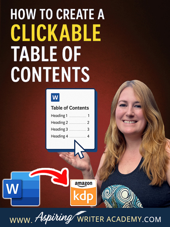 📚 Self-publishing an eBook on Amazon KDP? A clickable Table of Contents is a must-have! It improves navigation, boosts your book’s professionalism, and meets KDP formatting standards. In this step-by-step guide, I’ll show you exactly how to create a clickable TOC in Microsoft Word—no tech skills needed. Learn how to format headings, insert your TOC, and update it as you edit. Make your book shine! ✨