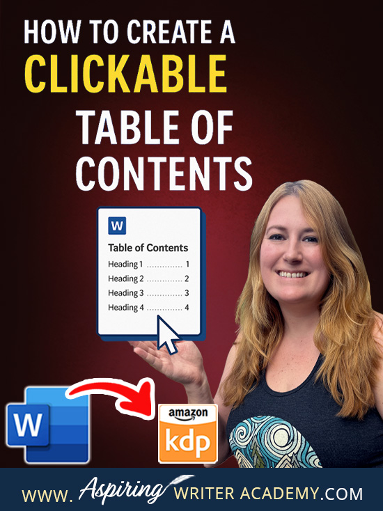 📚 Self-publishing an eBook on Amazon KDP? A clickable Table of Contents is a must-have! It improves navigation, boosts your book’s professionalism, and meets KDP formatting standards. In this step-by-step guide, I’ll show you exactly how to create a clickable TOC in Microsoft Word—no tech skills needed. Learn how to format headings, insert your TOC, and update it as you edit. Make your book shine! ✨
