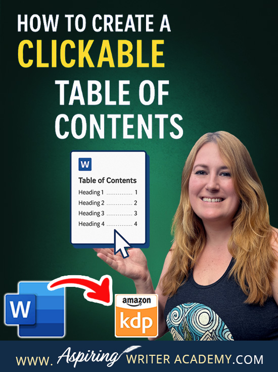 📚 Self-publishing an eBook on Amazon KDP? A clickable Table of Contents is a must-have! It improves navigation, boosts your book’s professionalism, and meets KDP formatting standards. In this step-by-step guide, I’ll show you exactly how to create a clickable TOC in Microsoft Word—no tech skills needed. Learn how to format headings, insert your TOC, and update it as you edit. Make your book shine! ✨