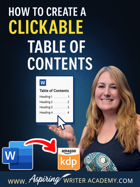 📚 Self-publishing an eBook on Amazon KDP? A clickable Table of Contents is a must-have! It improves navigation, boosts your book’s professionalism, and meets KDP formatting standards. In this step-by-step guide, I’ll show you exactly how to create a clickable TOC in Microsoft Word—no tech skills needed. Learn how to format headings, insert your TOC, and update it as you edit. Make your book shine! ✨