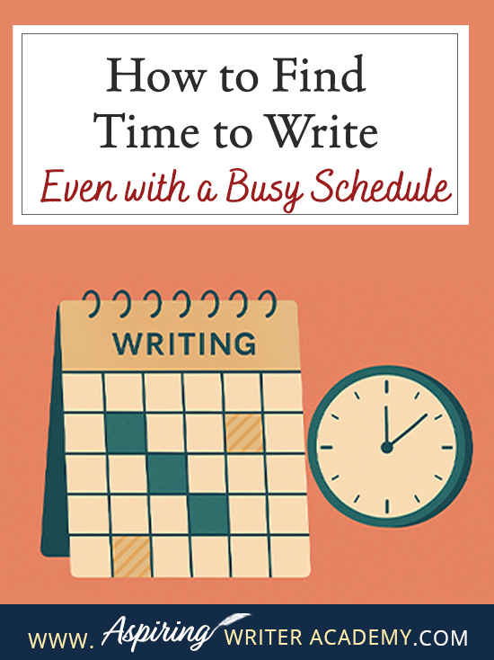 Feeling overwhelmed and struggling to find time to write? This blog post is packed with practical tips to help busy writers carve out consistent writing time—even with a packed schedule. Learn how to set flexible goals, time block effectively, and stay motivated when life gets chaotic. Perfect for aspiring authors and anyone juggling writing with real life. Start making progress on your writing today!