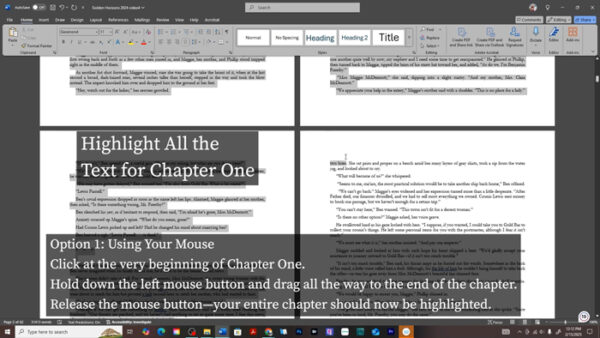 How to Format Your Print Book in Microsoft Word Using Amazon KDP ...