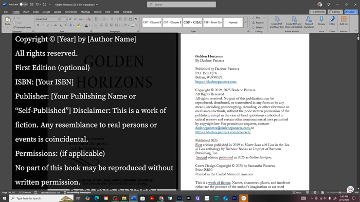 Formatting your print book doesn’t have to be a headache! 🤯 Follow this easy KDP + Microsoft Word tutorial to get your paperback looking pro in no time. Learn how to use free templates, fix margins, and prep your book for publishing on Amazon. Perfect for writers ready to hold their first printed book! ✨ #AuthorTips #BookDesign #KDP