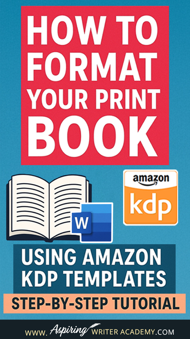 How to Format Your Print Book in Microsoft Word Using Amazon KDP ...