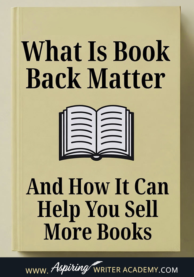 Learn how book back matter can help you grow your email list, promote your other books, and increase sales. A step-by-step guide for self-published and indie authors on what to include after “The End.”