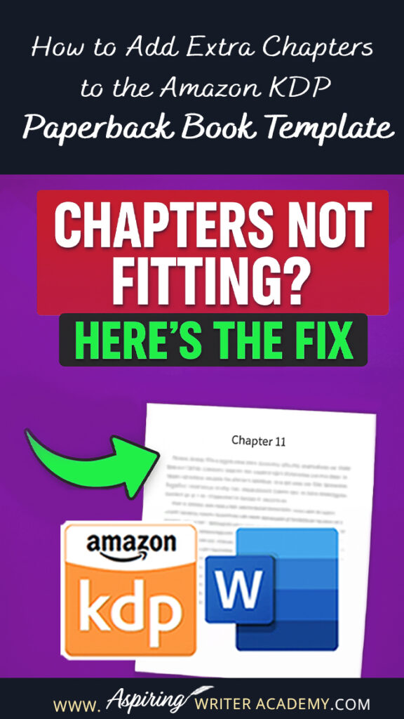 If you’ve ever tried formatting your paperback for Amazon KDP using one of their Microsoft Word templates, you’ve probably run into that moment—the one where you add a new chapter and suddenly your headers go weird, your page numbers vanish, or your whole layout looks weird. Trust me, you’re not alone. I’ve had so many writers reach out over the years asking why adding “just one more chapter” turns into an unexpected formatting adventure. So today, I’m walking you through the easiest, cleanest way to add extra chapters to the Amazon KDP Word template for paperback books —without breaking your headers, page numbers, or section formatting. Below, you’ll see the full video tutorial showing you exactly how to do it step-by-step. If you prefer reading or want the instructions for later, I’ve also written everything out for you here.