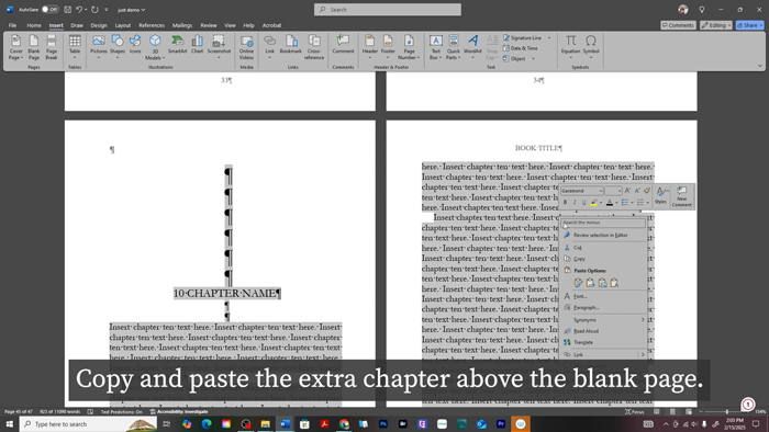 Save time and headaches formatting your Amazon KDP paperback! This tutorial teaches you how to add extra chapters step-by-step, from inserting blank pages to duplicating templates and keeping headers, footers, and page numbers perfect. Perfect for writers using Word templates who want clean, professional-looking books.