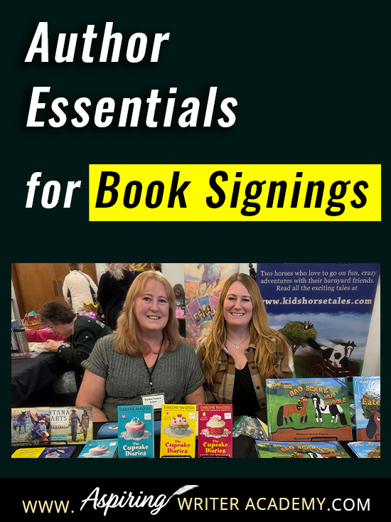 From carts and display racks to pens and bookmarks, this guide shows authors exactly what to bring to a book signing. Stay organized, prepared, and confident while connecting with readers at any event. #AuthorTips #BookSignings #WritingCommunity