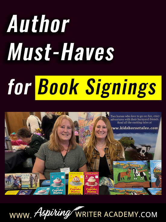 Make every book signing count! Our checklist includes everything authors need, from professional tablecloths and pop-up banners to thank-you bags and payment tools. Perfect for indie authors and seasoned pros alike. #BookSignings #AuthorChecklist #BookMarketing
