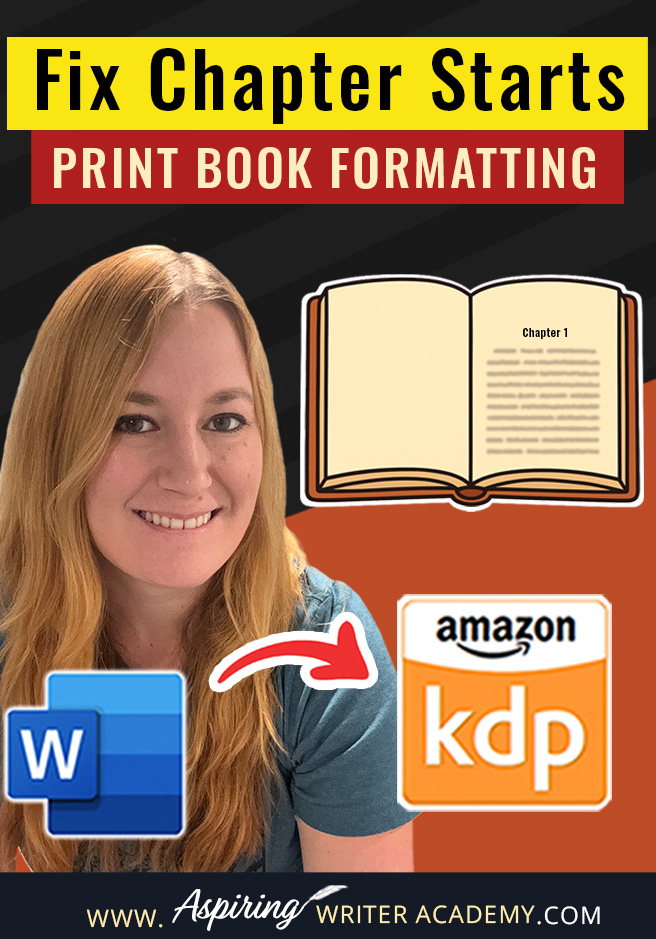 Formatting a print book in Microsoft Word? Learn how to make every chapter start on a right-hand page using section breaks. This step-by-step Amazon KDP formatting tutorial helps self-published authors create professional paperback books that meet industry standards.
